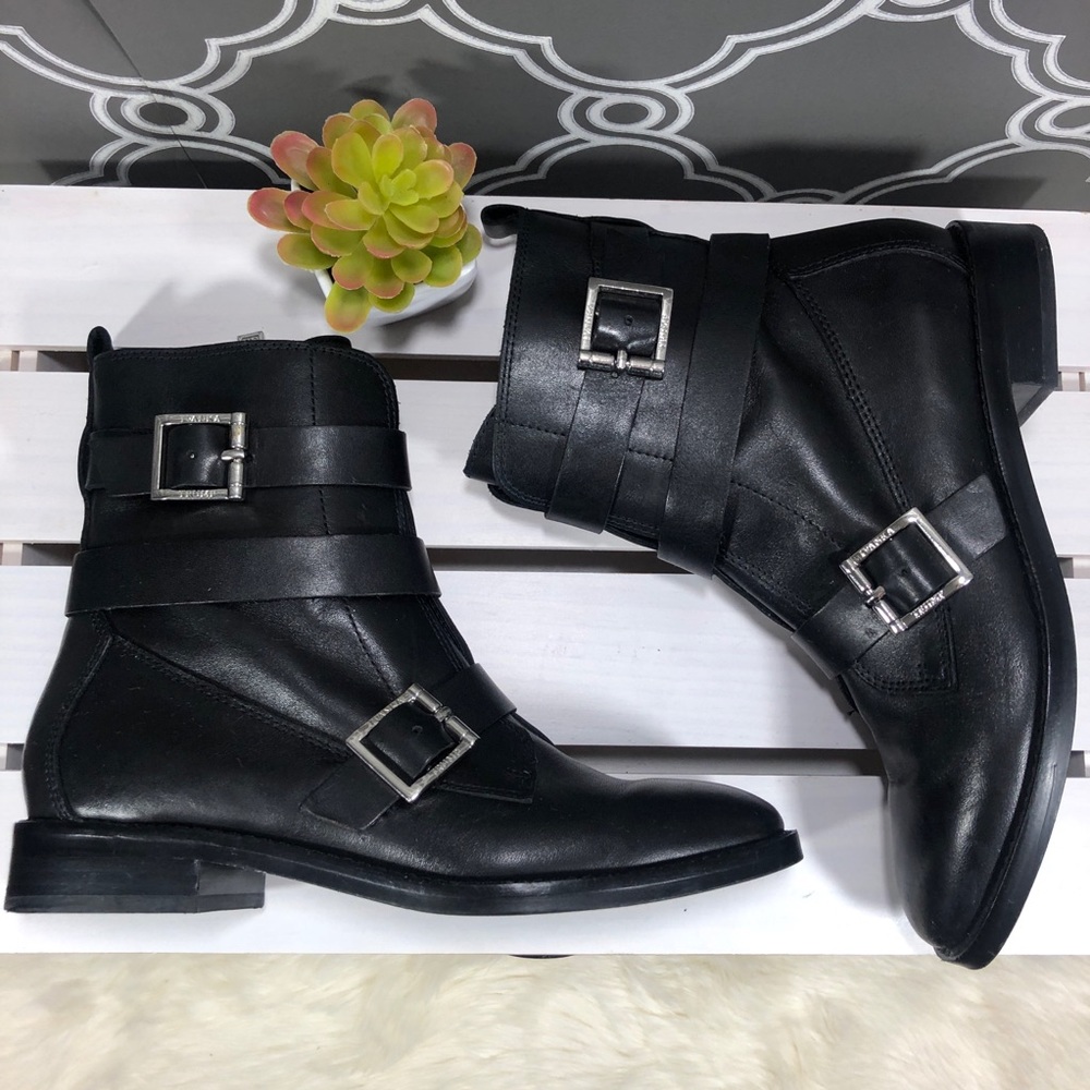 Ivanka Trump Moto Ankle Boots Sz 6.5